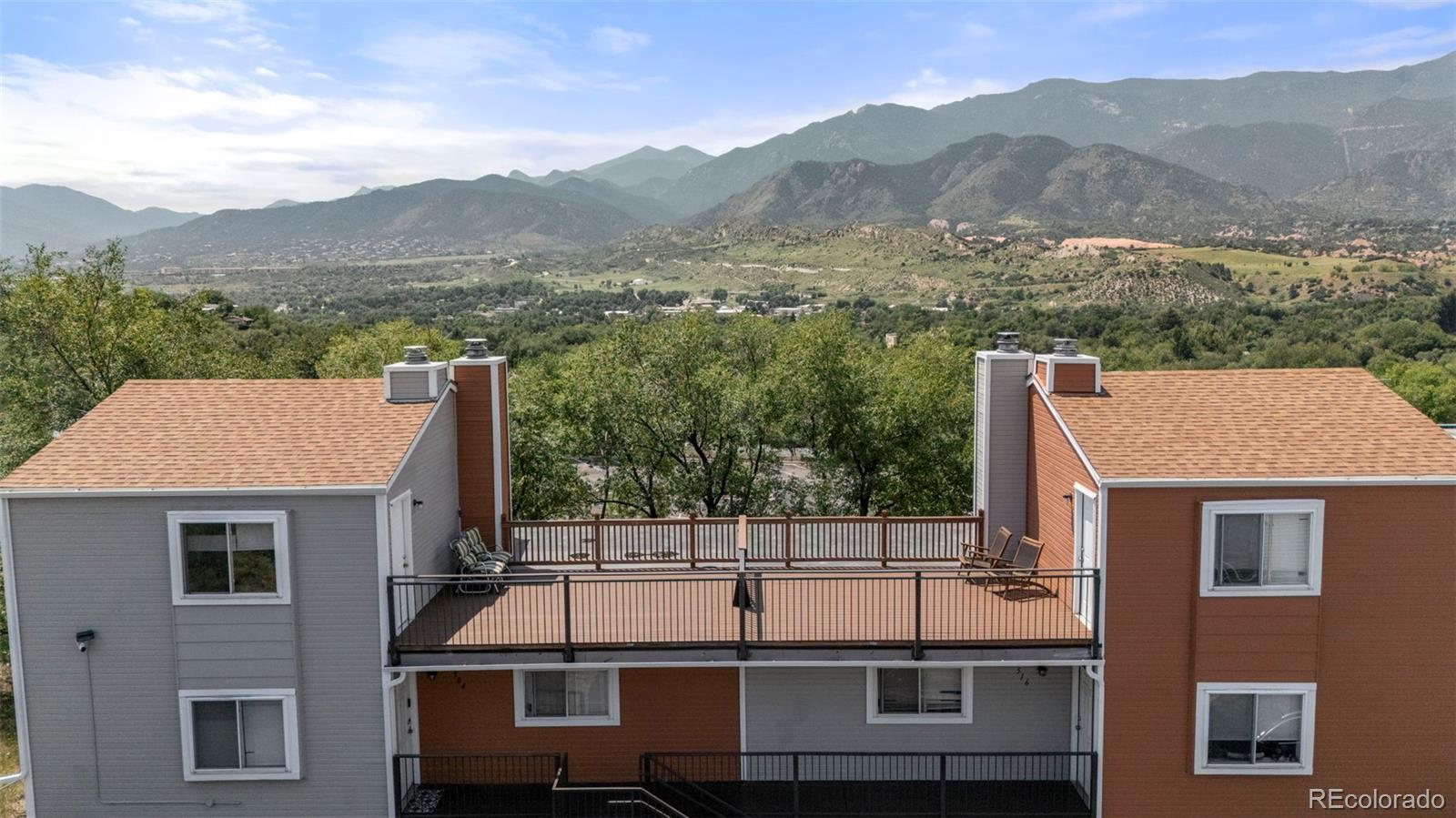 567-579 Winnie Way Colorado Springs, CO 80904 - Photo 25 of 32 a view of houses with a city skyline