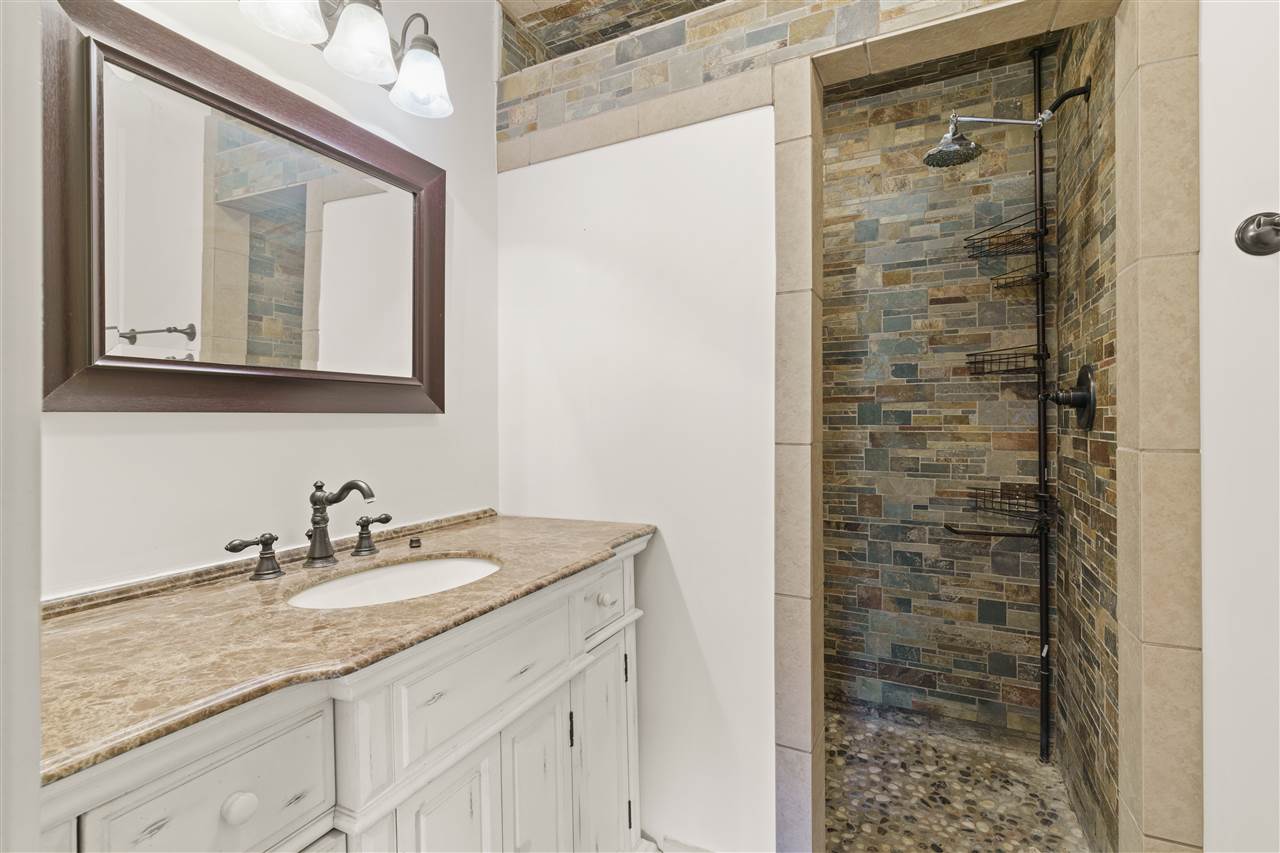 3887 Lucy Road Millington, TN 38053 - Photo 11 of 25 Private Bath with Raised Granite Vanity and Custom Walk-In Shower