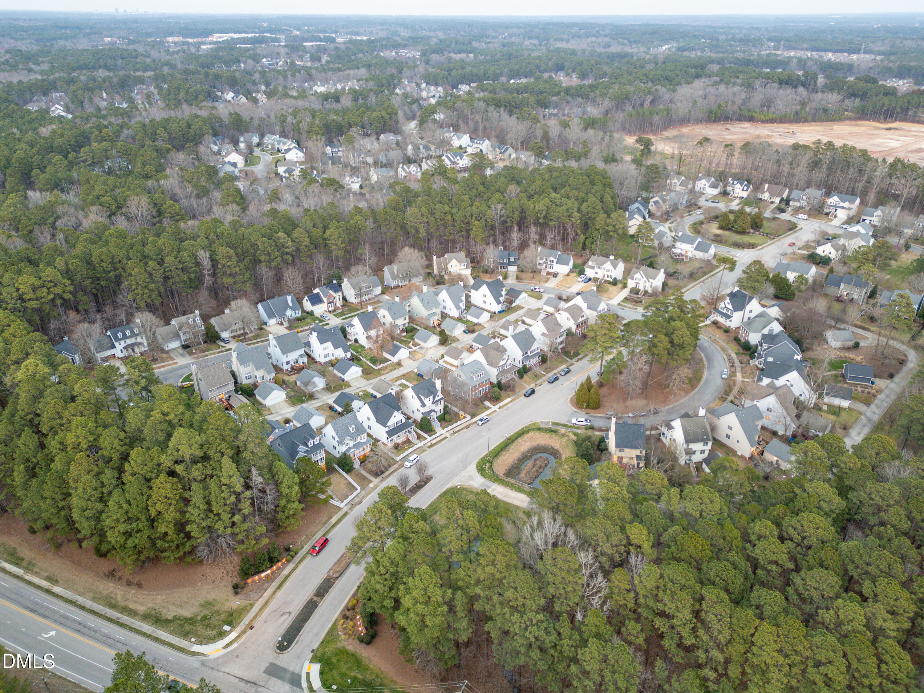 115 Chancellors Ridge Drive Durham, NC 27713 - Photo 47 of 57 CommunitySkyView