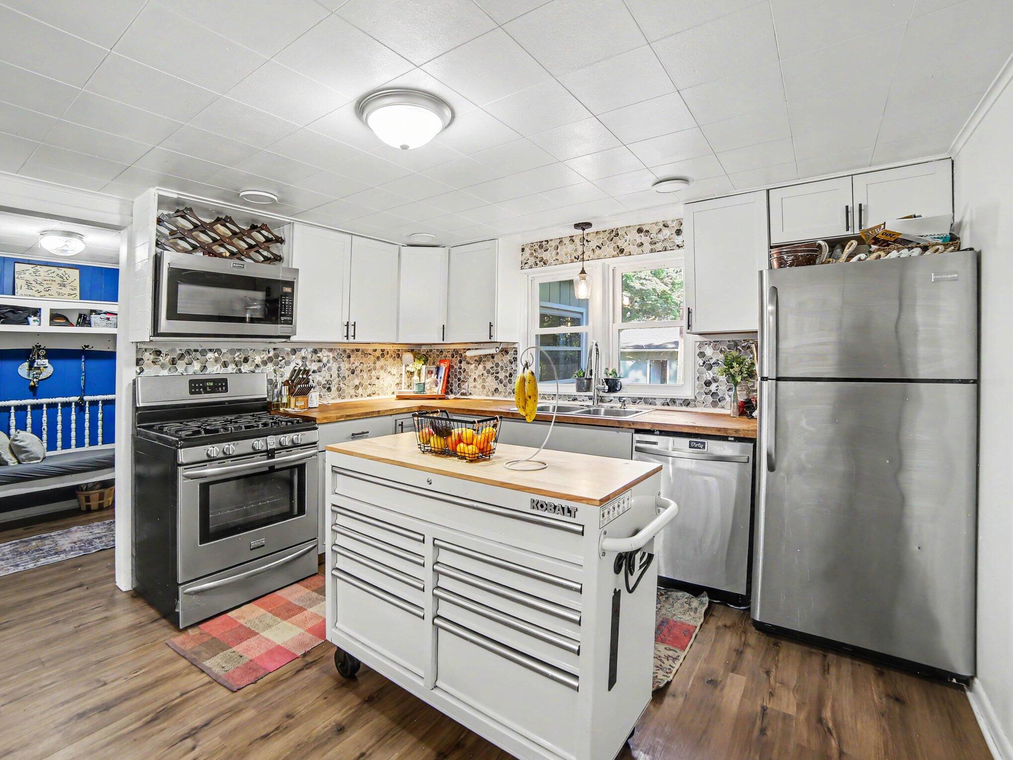 1460 South Mill Iron Road Muskegon, MI 49442 - Photo 11 of 26 Fully Equipped Kitchen