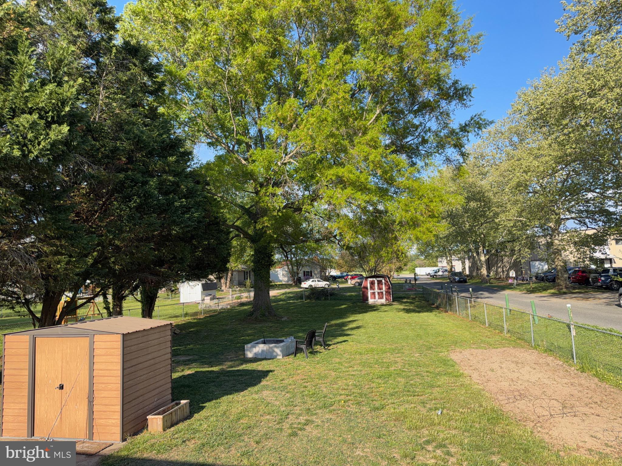 4 Maple Avenue Ridgely, MD 21660 - Photo 2 of 2 Spacious fenced in backyard with 2 sheds!