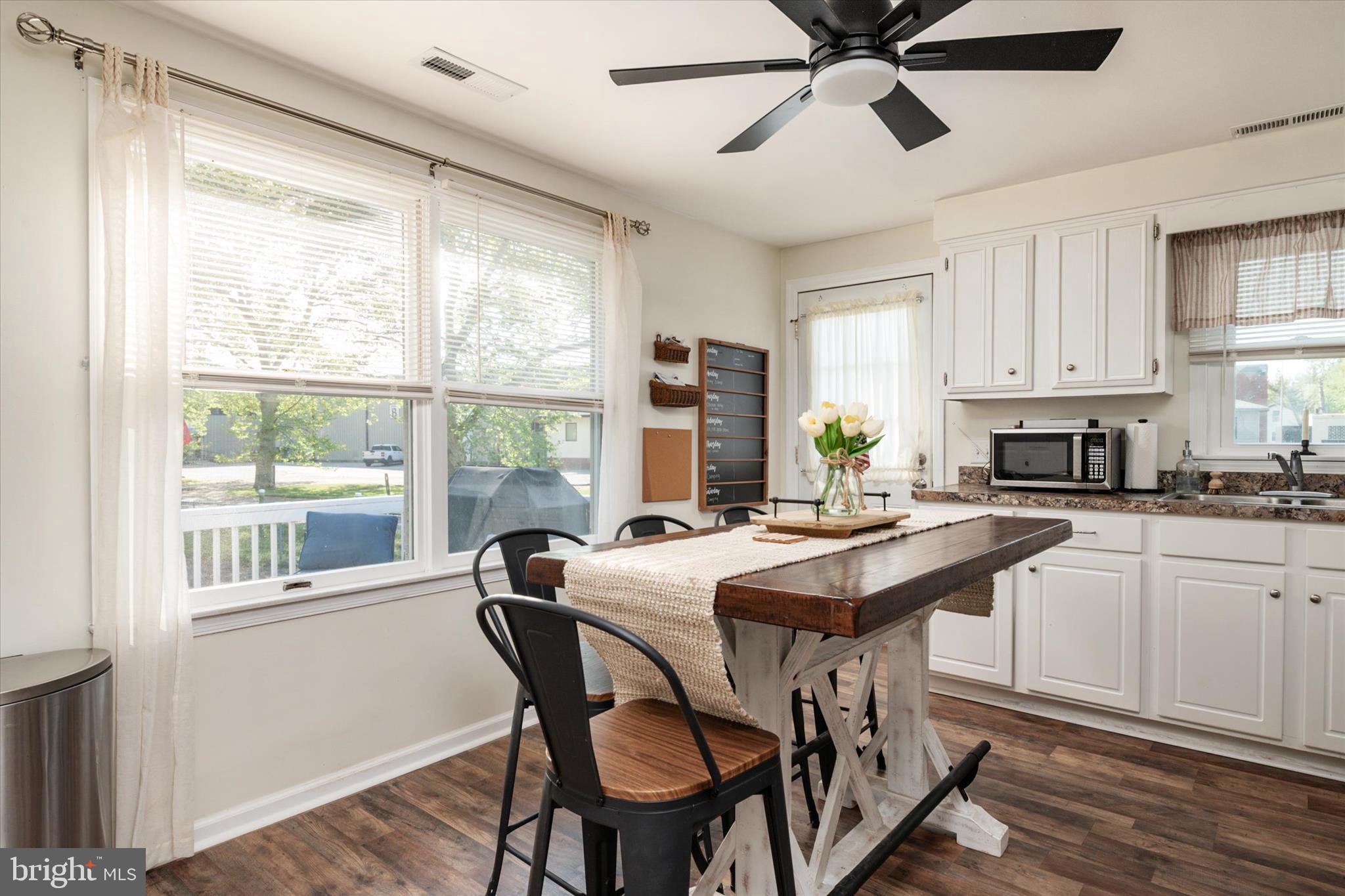 4 Maple Avenue Ridgely, MD 21660 - Photo 10 of 33 Bright, white kitchen