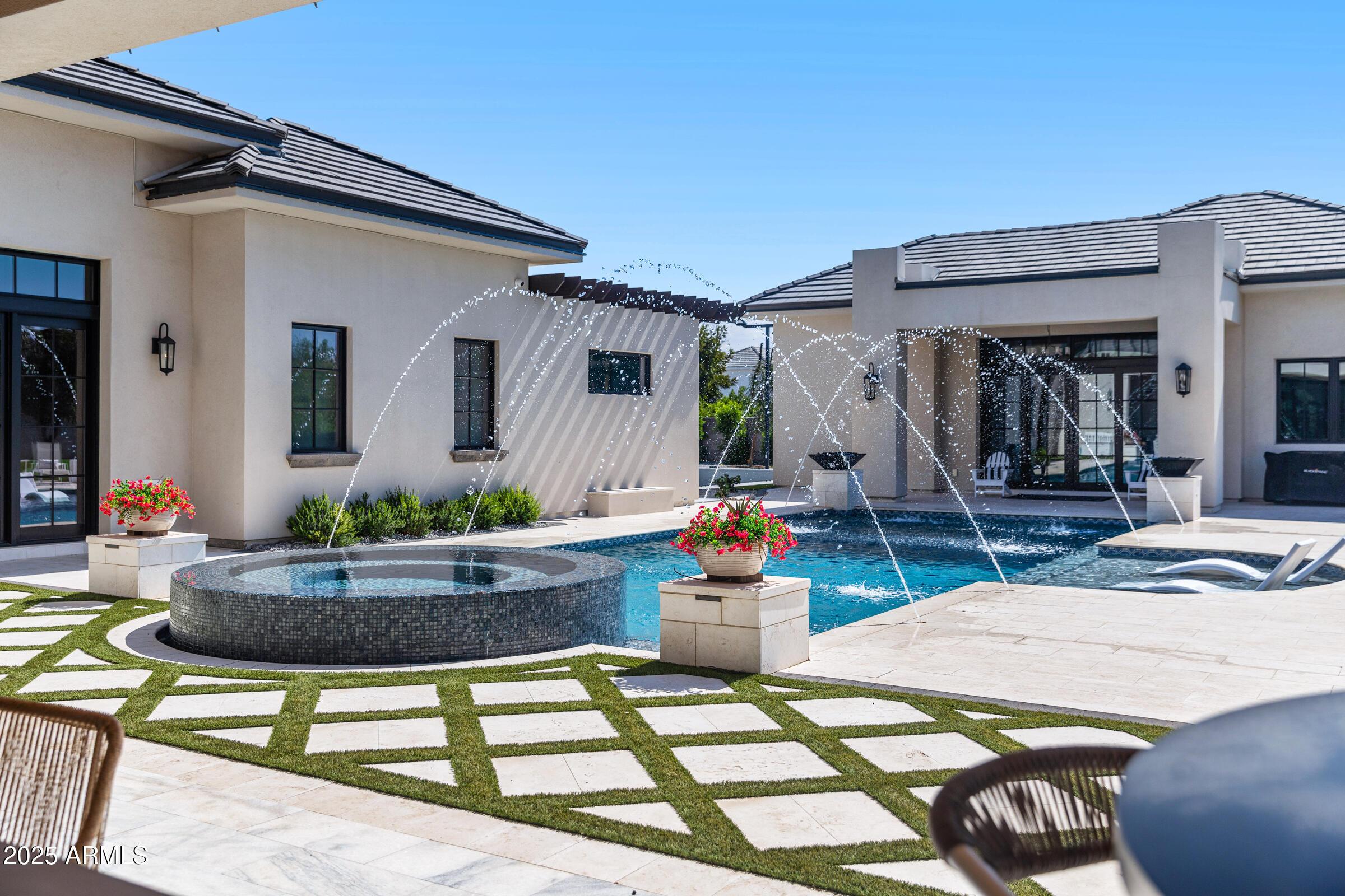 20623 East Cloud Road Queen Creek, AZ 85142 - Photo 56 of 115 a front view of house with chair and tables
