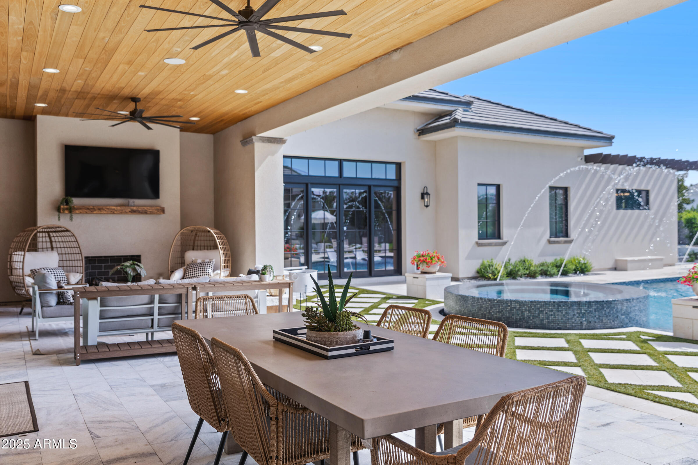 20623 East Cloud Road Queen Creek, AZ 85142 - Photo 64 of 115 a view of a dining room with furniture