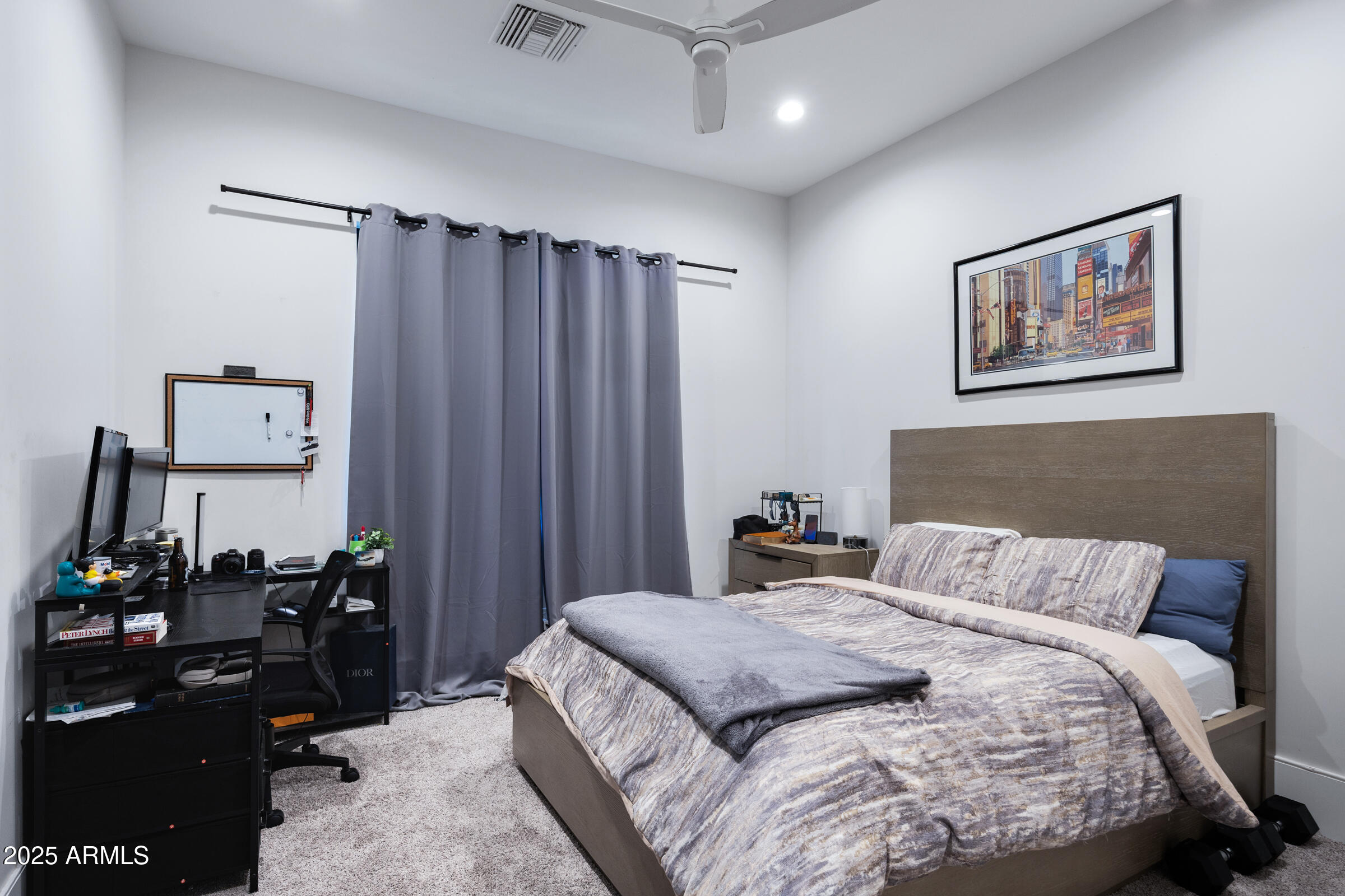 20623 East Cloud Road Queen Creek, AZ 85142 - Photo 77 of 115 a bedroom with a bed and a furniture