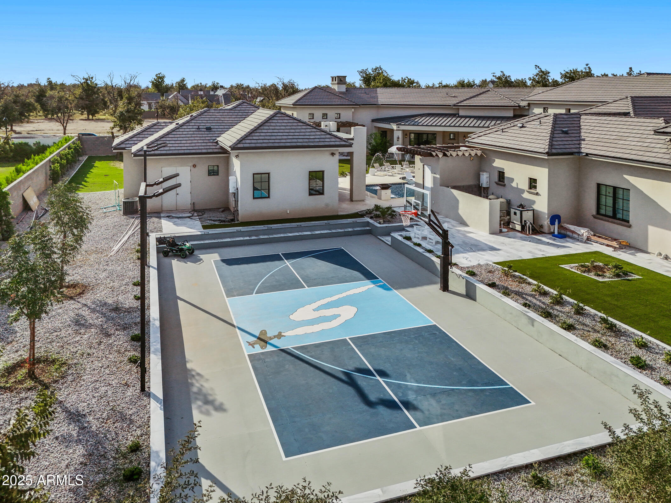 20623 East Cloud Road Queen Creek, AZ 85142 - Photo 98 of 115 a view of a house with pool and chairs
