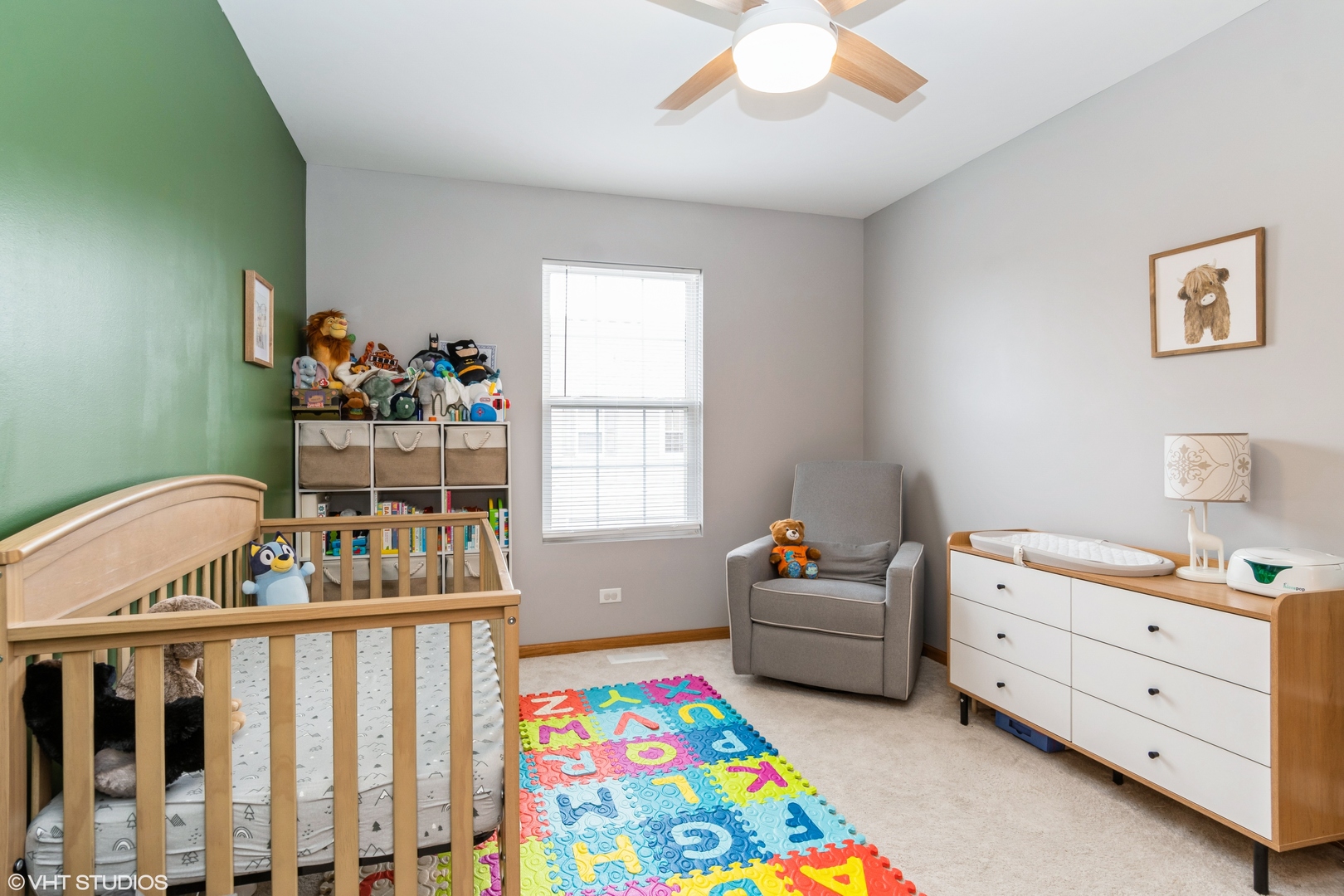 237 Springbrook Trail South, Unit 3 Oswego, IL 60543 - Photo 13 of 17 a bedroom with furniture and a window
