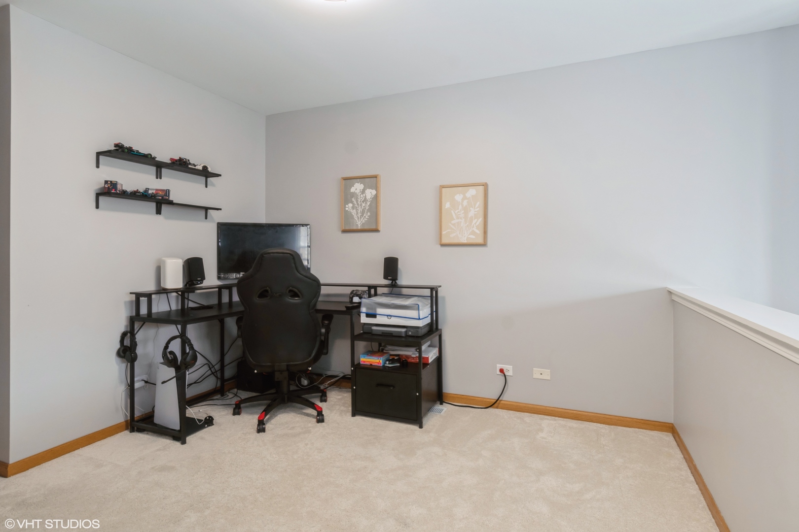 237 Springbrook Trail South, Unit 3 Oswego, IL 60543 - Photo 9 of 17 a view of a workspace with furniture and a window