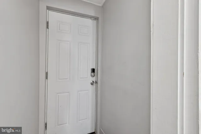 a view of front door