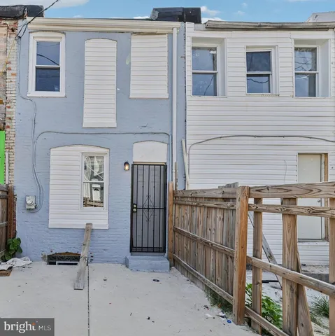 a view of front door of house