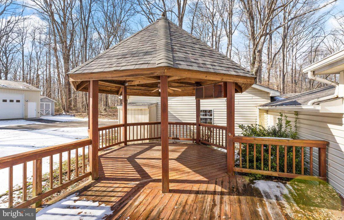 12620 Kahns Road Manassas, VA 20112 - Photo 46 of 68 Deck off dinning room with a gazebo