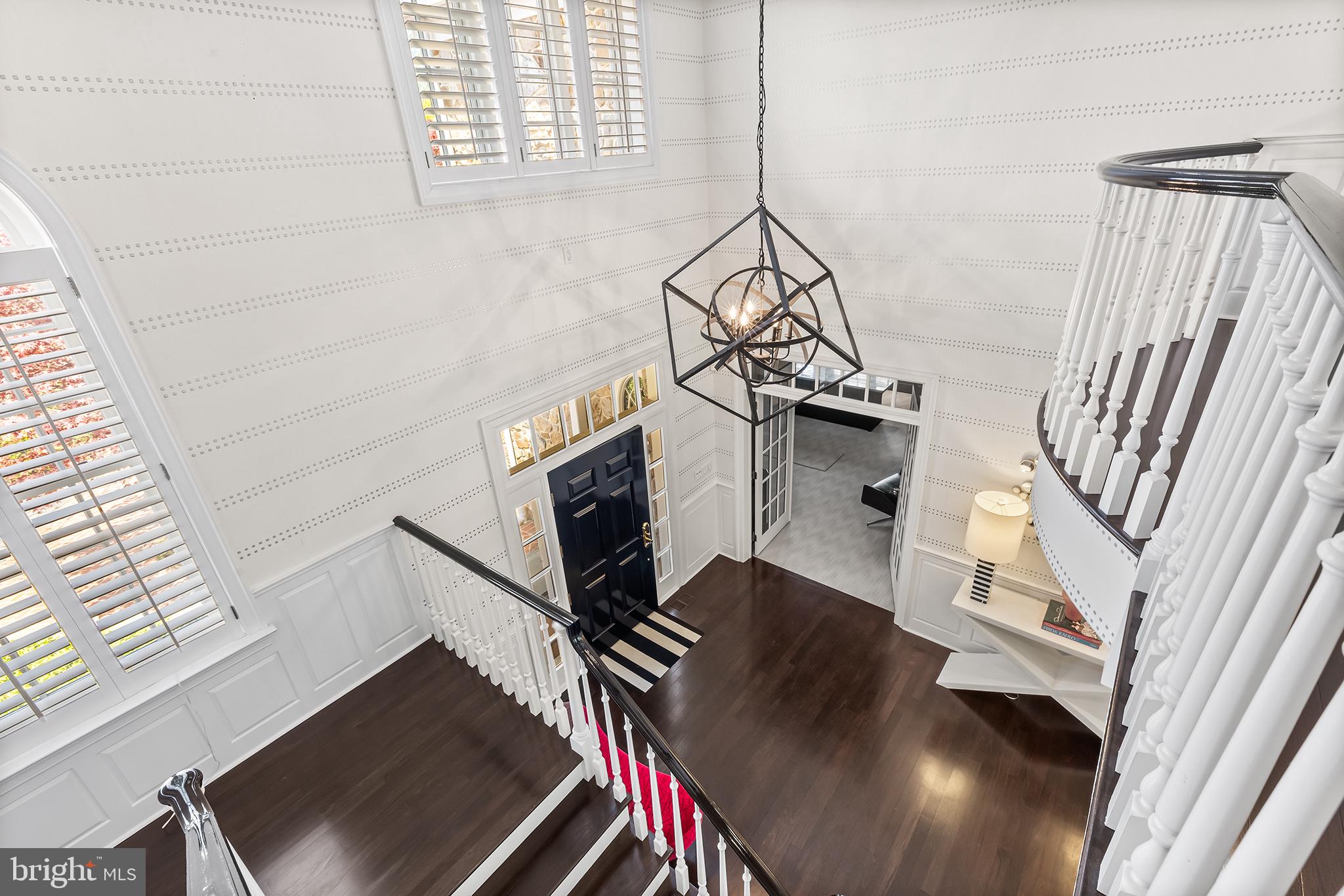 1278 Farm Road Berwyn, PA 19312 - Photo 22 of 65 a view of a room with wooden floor and windows