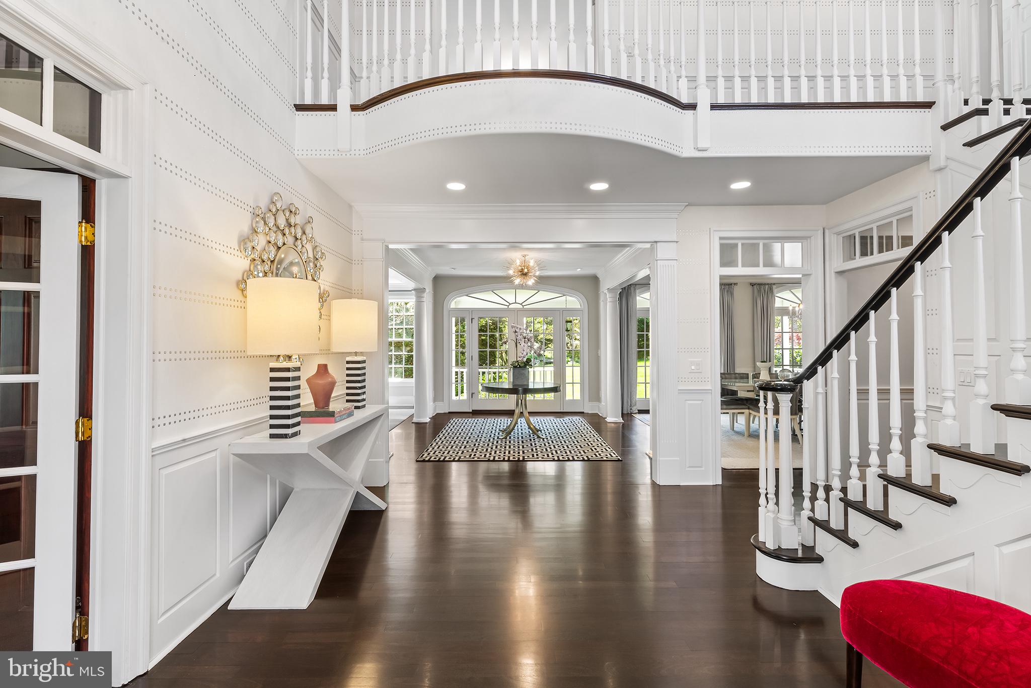 1278 Farm Road Berwyn, PA 19312 - Photo 3 of 65 a view of an entryway with wooden floor