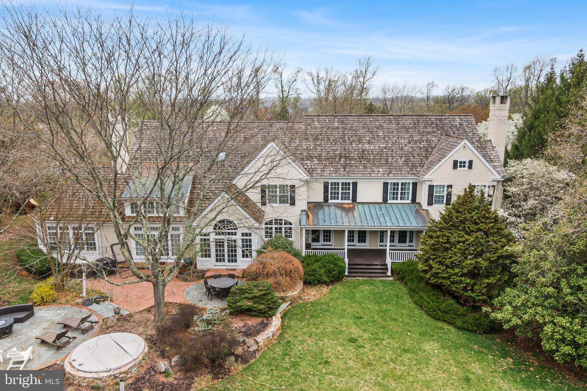 1278 Farm Road Berwyn, PA 19312 - Photo 58 of 65 a front view of a house with garden