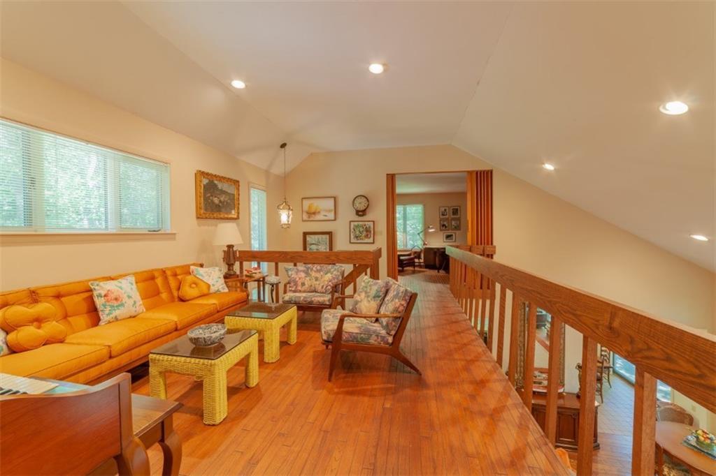 89 Appalachee Road Boothbay Harbor, ME 04538 - Photo 20 of 27 Second floor landing with wood flooring
