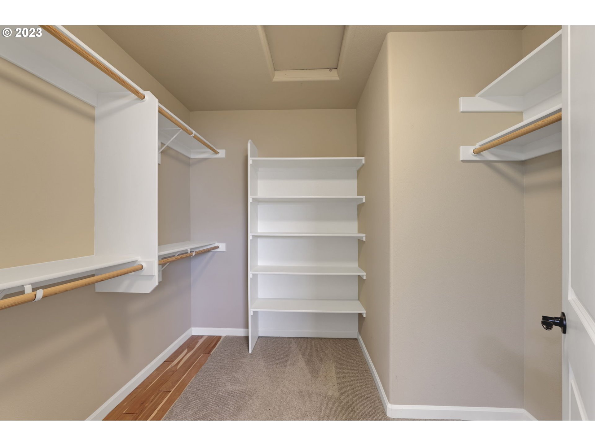 9806 Northwest Wayne Lane Portland, OR 97229 - Photo 15 of 21 a view of an empty walk in closet