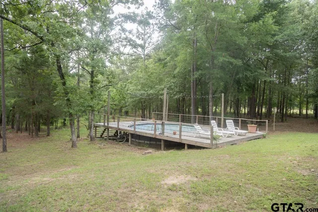 a view of outdoor space with trees
