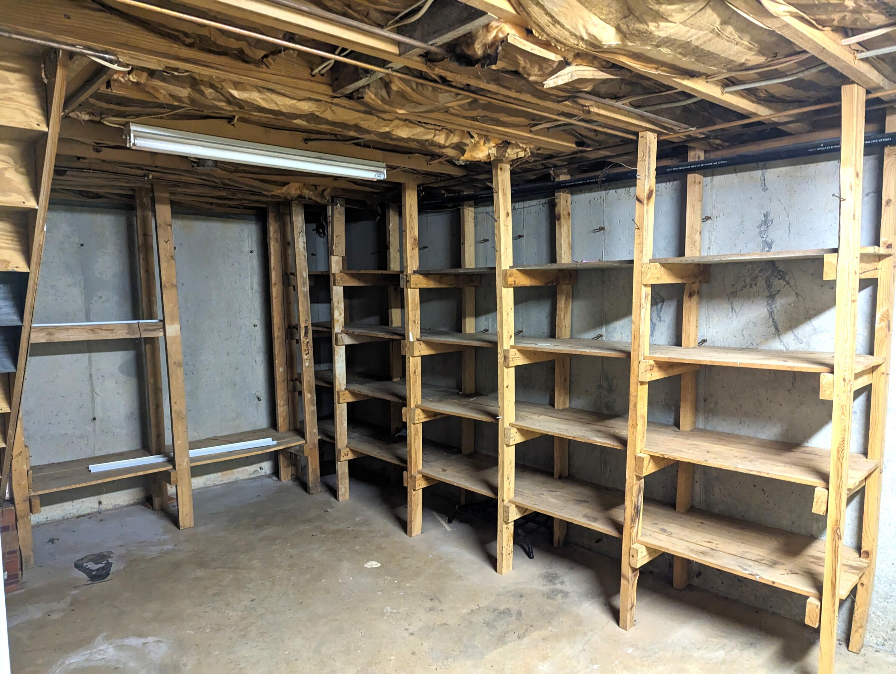 1769 Factory Hill Road Callaway, VA 24067 - Photo 35 of 53 a view of walk in closet with empty racks