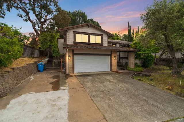front view of a house