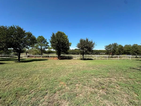 a view of a green field