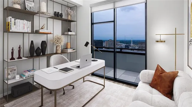 $2,481 | 161 Peachtree Center Avenue Northeast, Unit 2X2, Atlanta, GA 30303