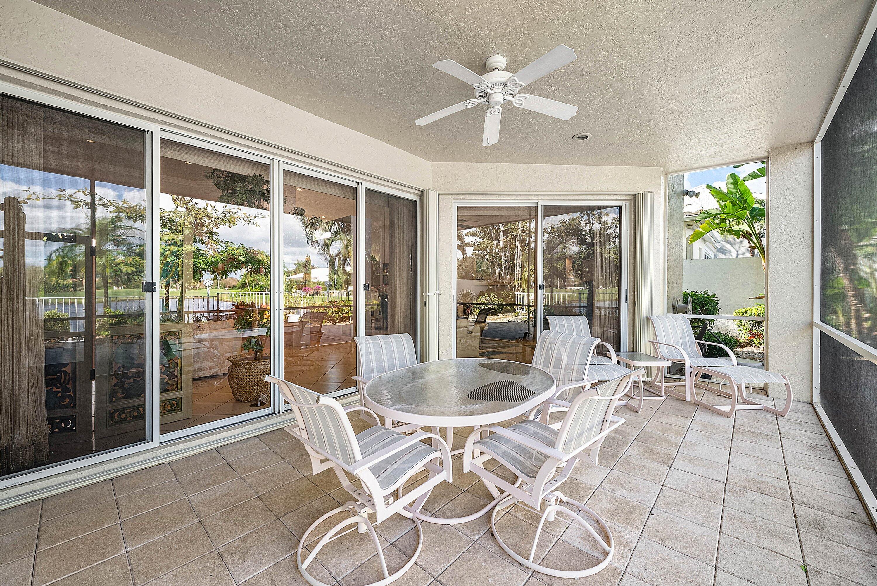 5791 Bridleway Circle Boca Raton, FL 33496 - Photo 35 of 44 Screened patio