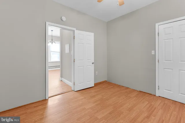 wooden floor in an empty room