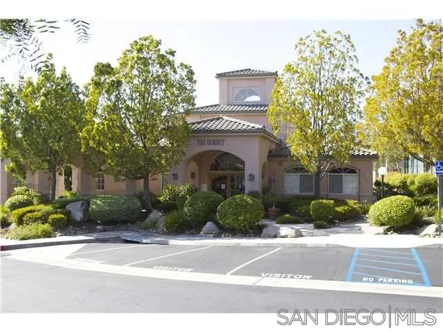 17161 Alva Road, Unit 213 San Diego, CA 92127 - Photo 40 of 48 a front view of a house with garden