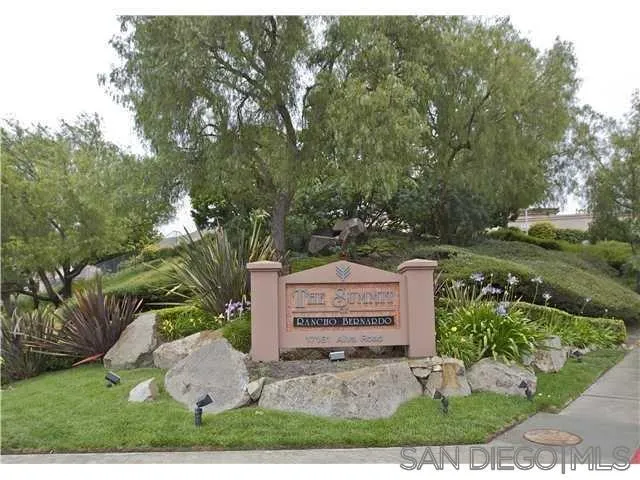 17161 Alva Road, Unit 213 San Diego, CA 92127 - Photo 41 of 48 a view of a park that has a sign board