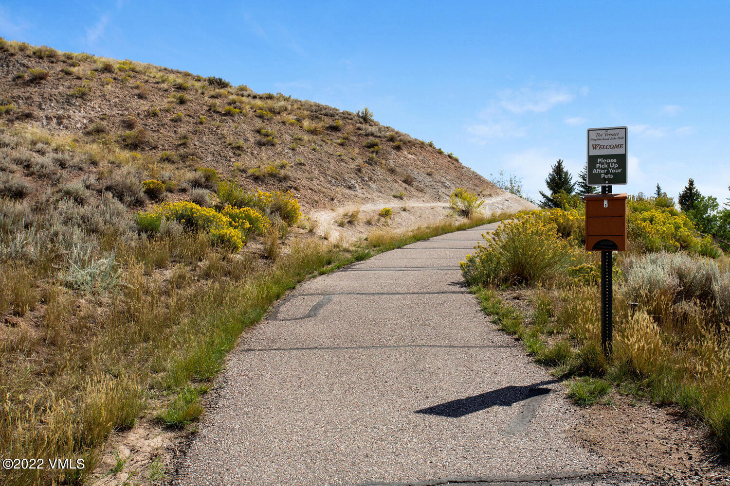 3 Canvas Back Eagle, CO 81631 - Photo 23 of 26 a view of a dry yard with wooden fence