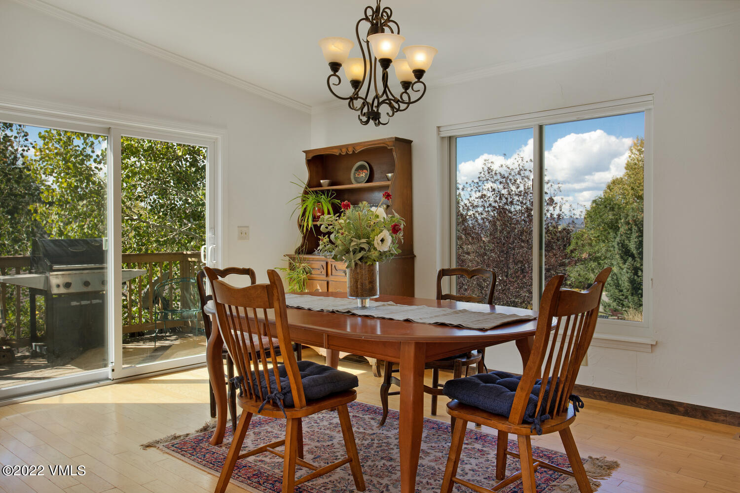 3 Canvas Back Eagle, CO 81631 - Photo 4 of 26 a view of a dining room with furniture window and outside view