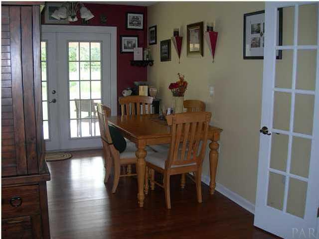 6065 St Alban Road Pensacola, FL 32503 - Photo 4 of 4 Living Room looking toward French Doors to Family Room