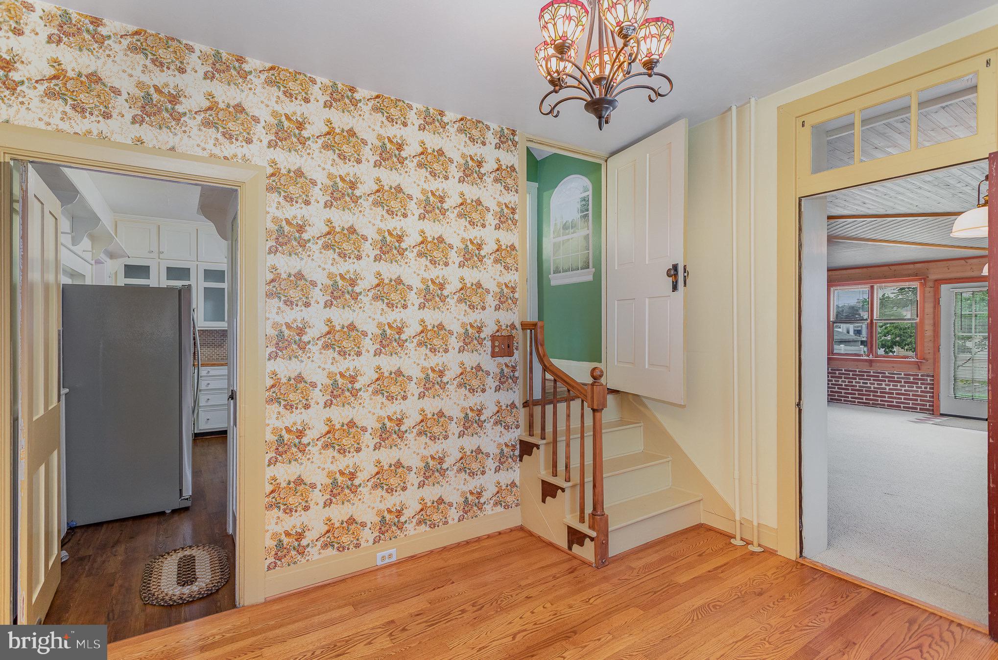 407 East Derry Road Hershey, PA 17033 - Photo 15 of 48 a view of a hallway with wooden floor and entryway