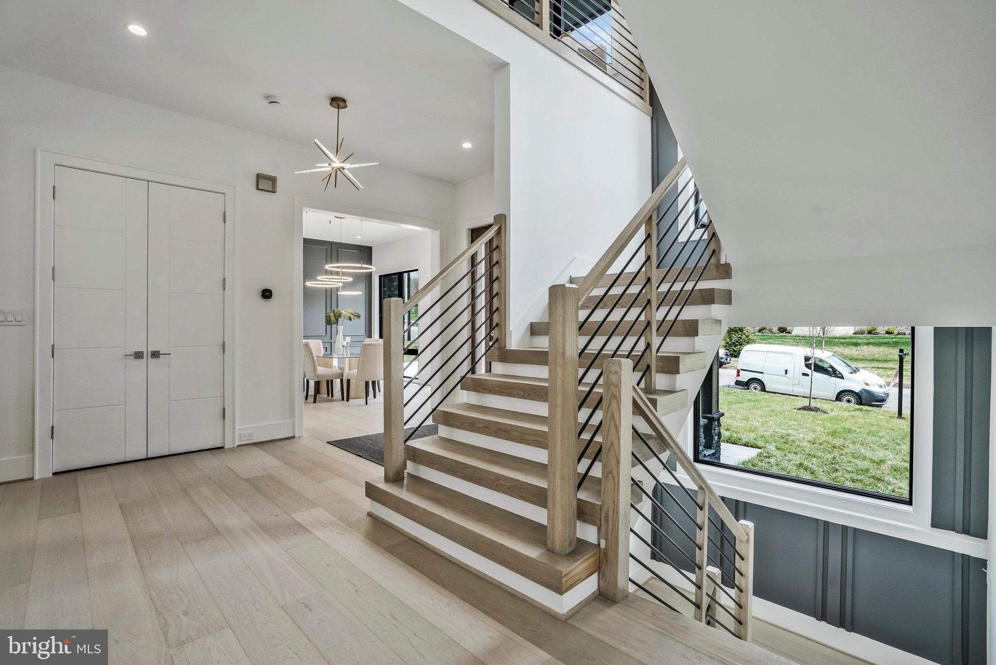 1426 Cola Drive McLean, VA 22101 - Photo 31 of 73 Modern style solid oak wood stairs