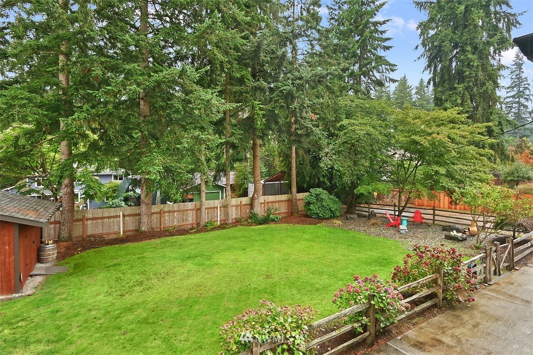 310 175th Place Southwest Bothell, WA 98012 - Photo 31 of 40 a view of a backyard with a garden