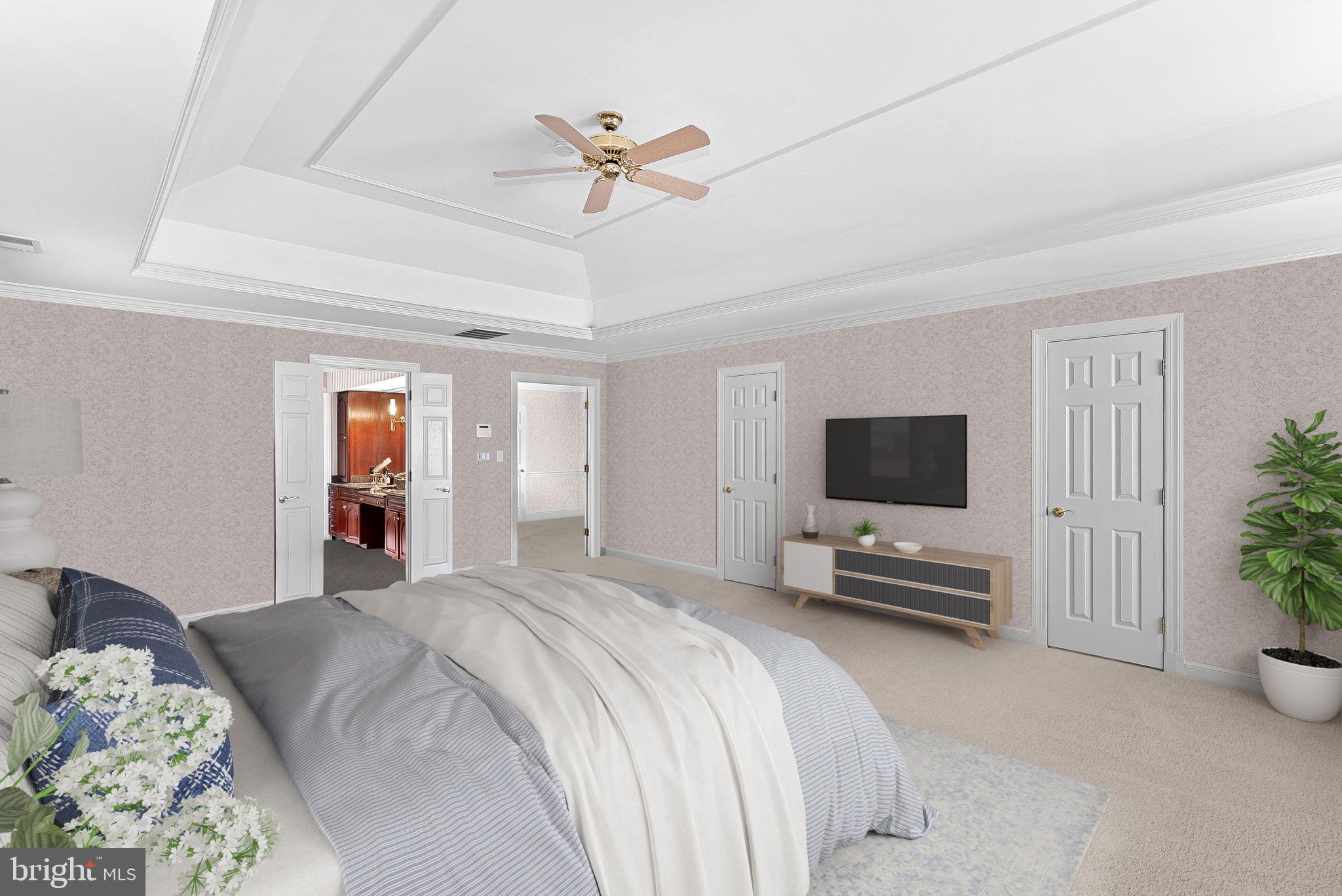 714 Seneca Road Great Falls, VA 22066 - Photo 31 of 58 Primary Bedroom - Virtually Staged