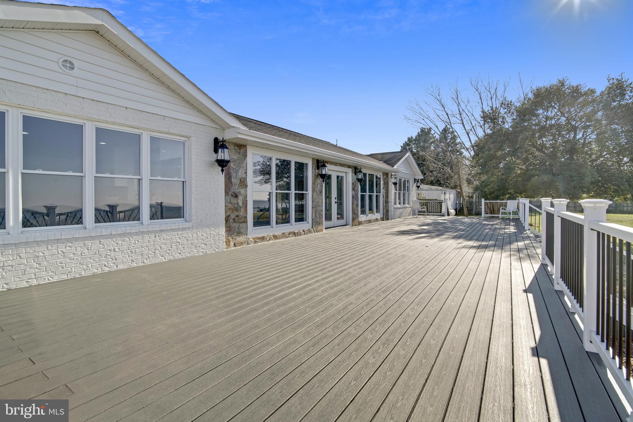 48777 Carvels Way Ridge, MD 20680 - Photo 29 of 35 Rear Deck