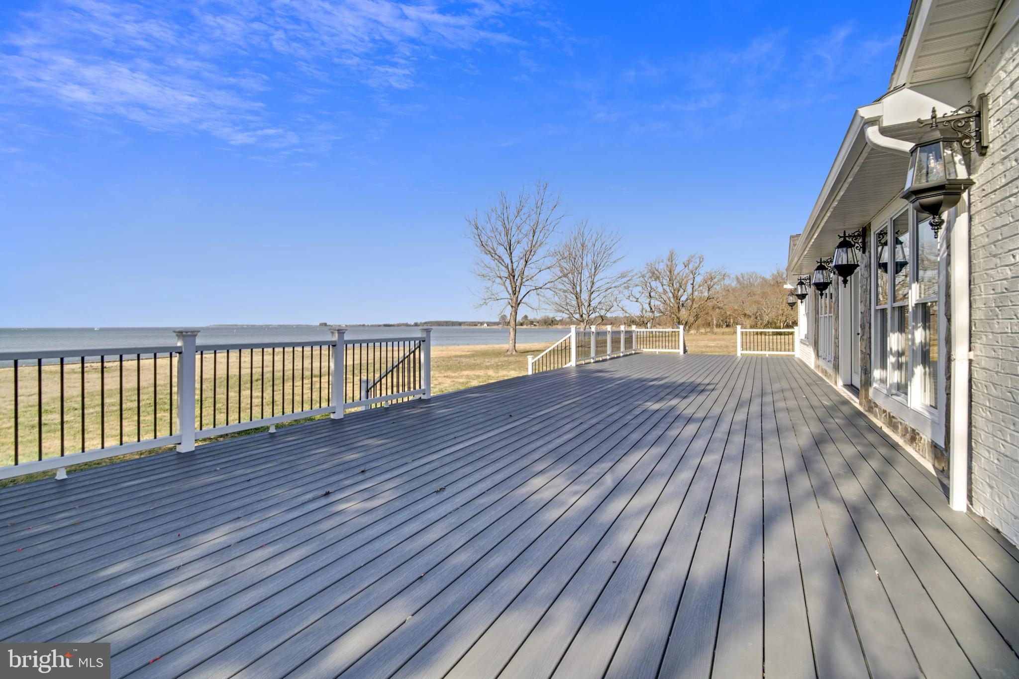 48777 Carvels Way Ridge, MD 20680 - Photo 30 of 35 Rear Deck