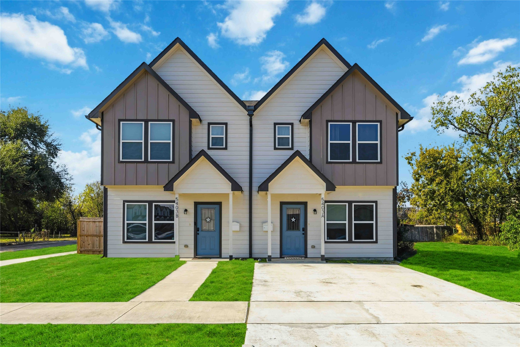 5403 Amy Street Houston, TX 77028 - Photo 1 of 27 a front view of a house with a yard