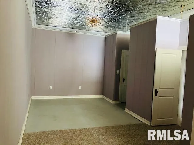 a view of an front door