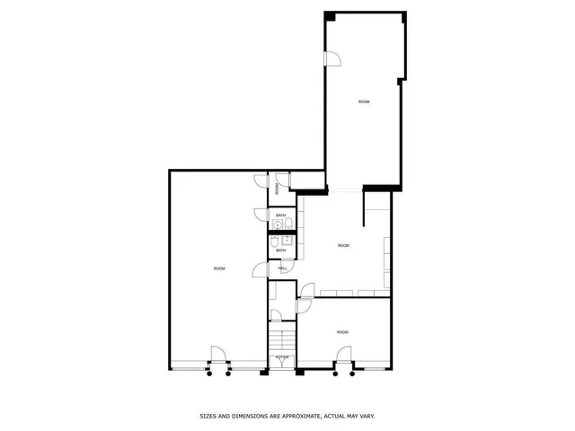 a picture of a floor plan