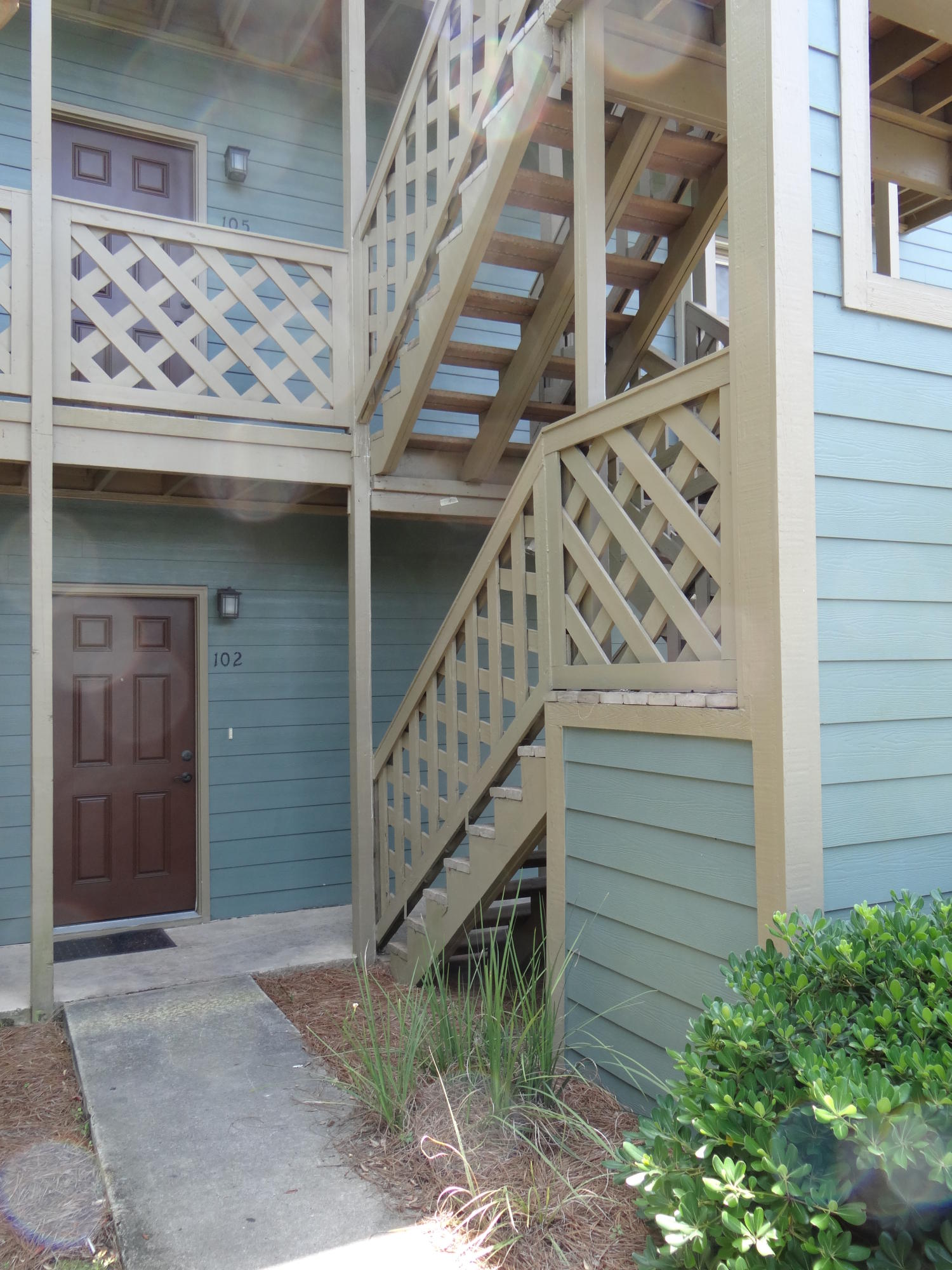 81 South Orange Street, Unit 102 Inlet Beach, FL 32461 - Photo 14 of 14 a view of entryway with a front door