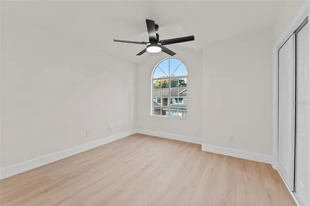 wooden floor in an empty room