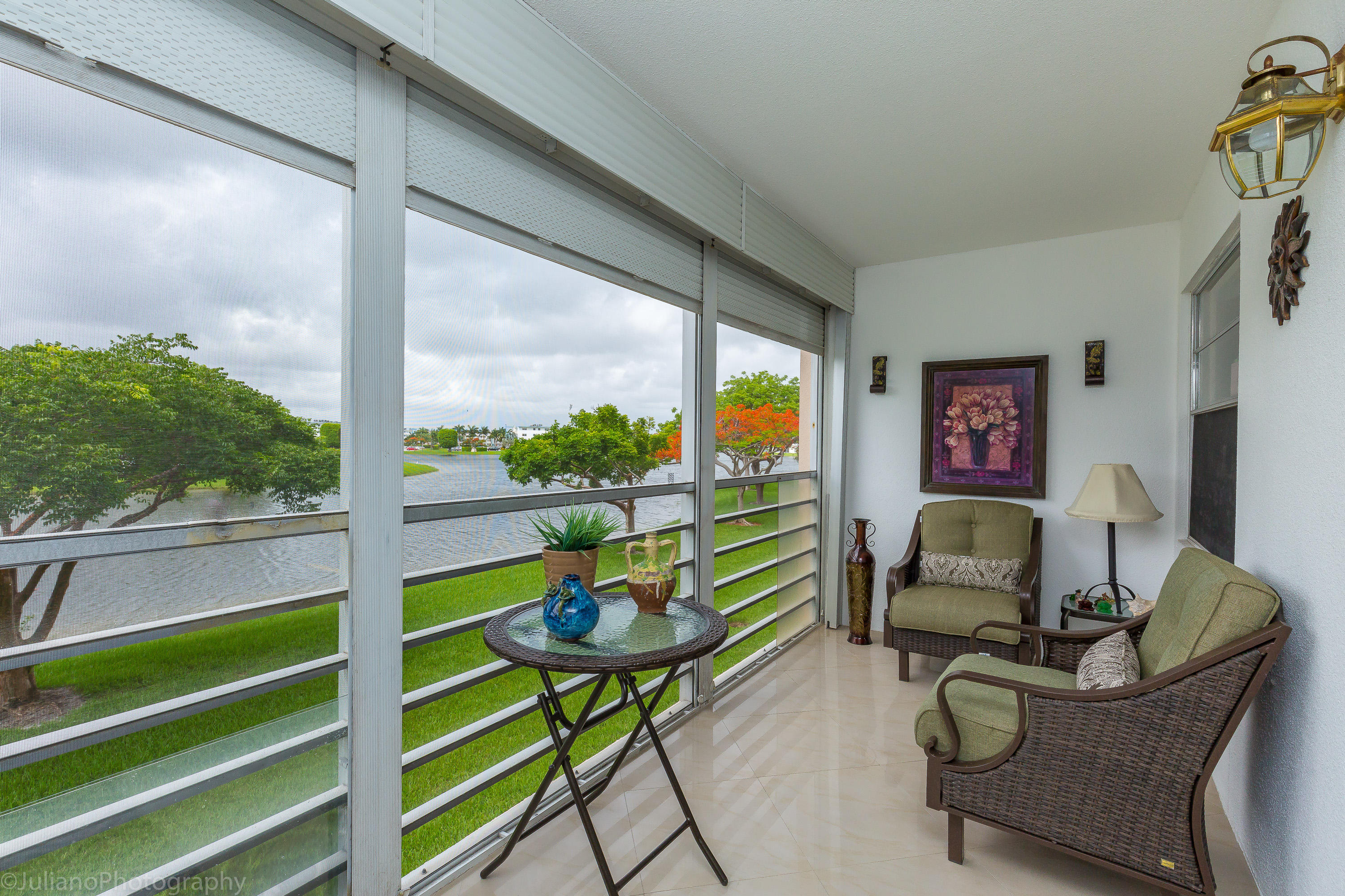 2031 Newcastle, Unit B Boca Raton, FL 33434 - Photo 23 of 43 BALCONY