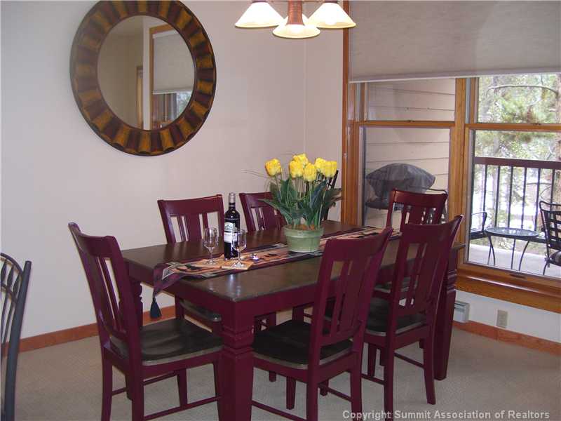 240 Tennis Club Road, Unit 1663 Keystone, CO 80435 - Photo 5 of 17 Dining Room.