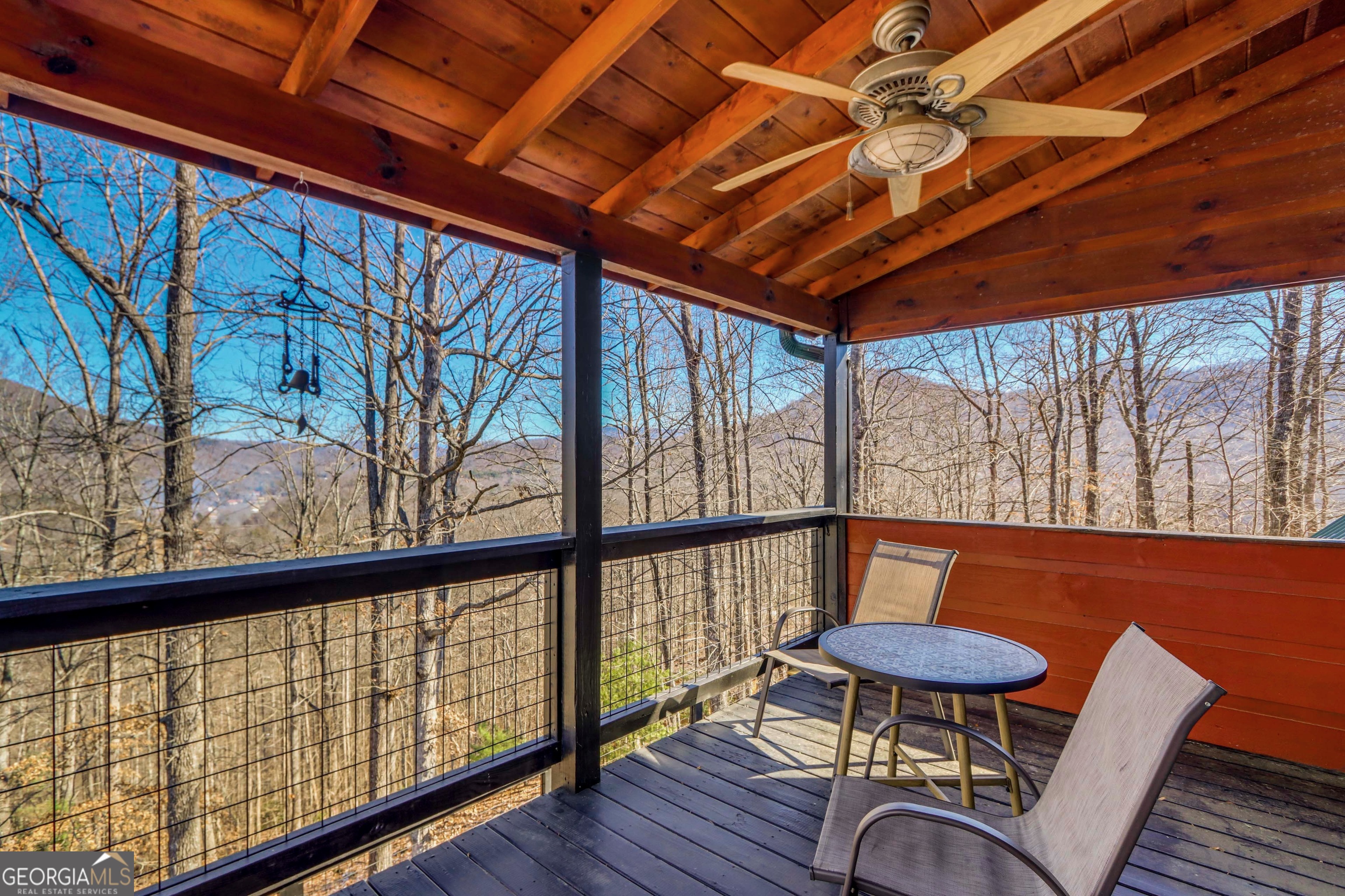 565 Ross Ridge Road Blairsville, GA 30512 - Photo 19 of 33 Out on the Upstairs Porch