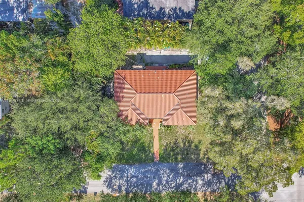 a view of a bench in a garden