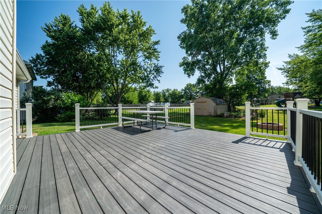 8875 North Marks Road Strongsville, OH 44149 - Photo 37 of 40 Composite deck and railings