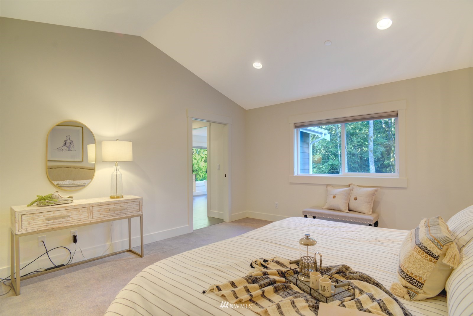 17720 190th Avenue Southeast Renton, WA 98058 - Photo 31 of 40 a bedroom with a bed and a dresser