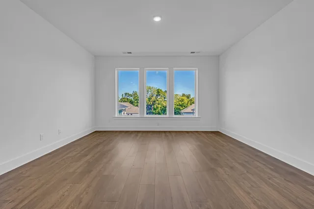 a view of empty room